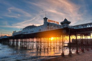 Abendstimmung Brighton Pier Sprachferien in England